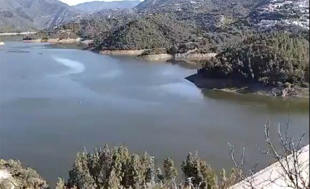 El pantano de la Concepción tiene la misma agua embalsada que hace un año